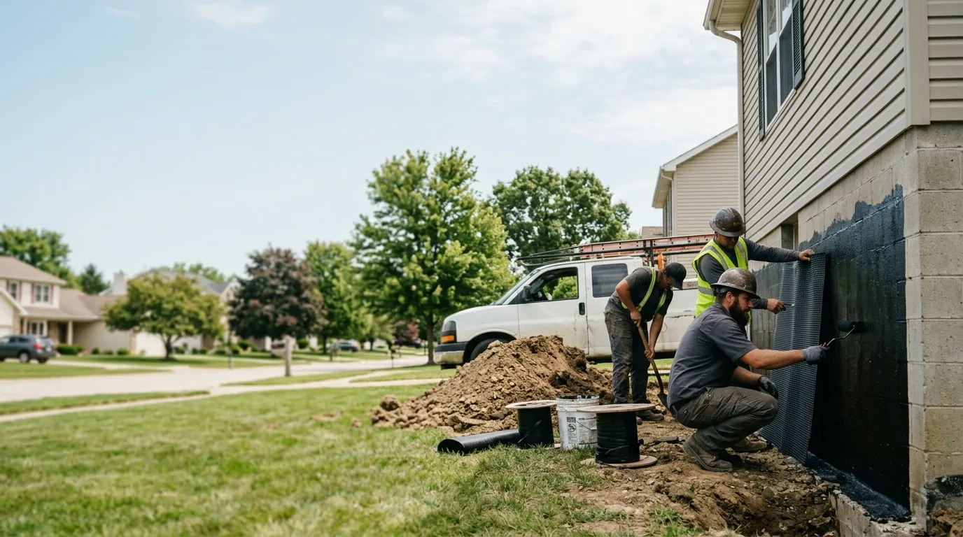 Basement Waterproofing in Gibsonburg, OH near me
